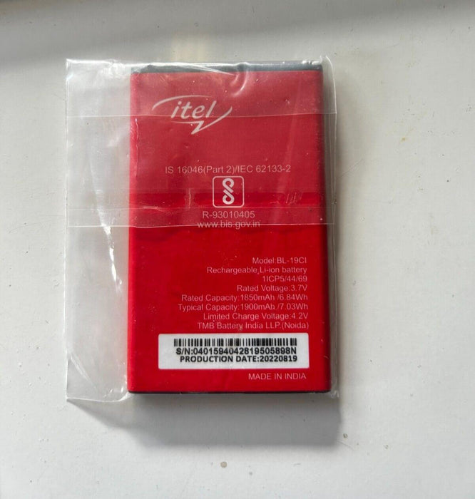 Genuine Itel BL-19CI Battery Itel 5232 7100