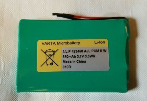 Varta Microbattery Rechargeable 3.7v 870mAh Li-Ion Genuine