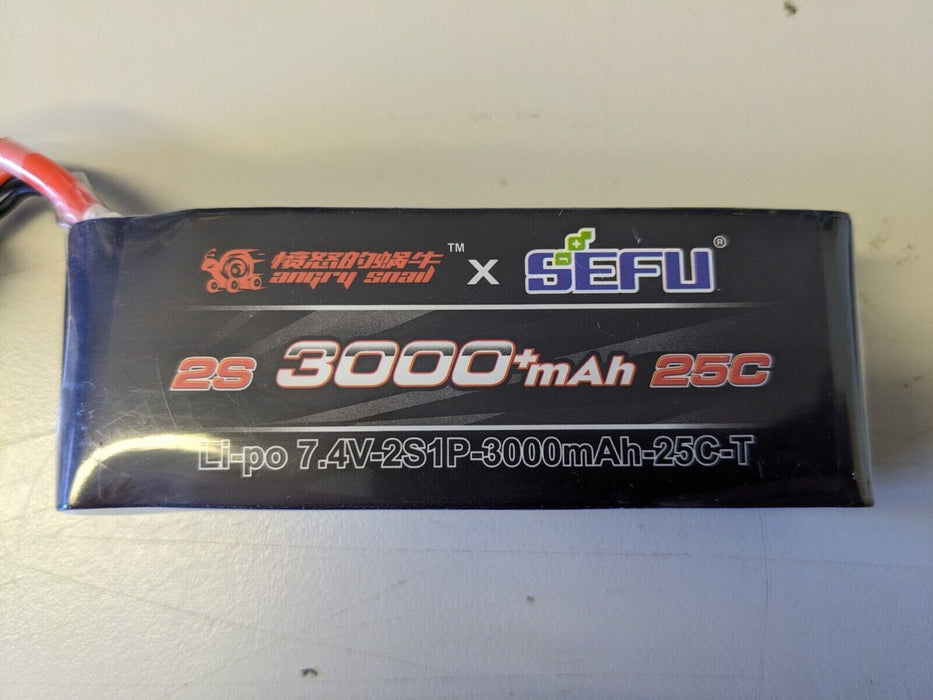MJX LiPo Battery 2S 7.4v 3000mAh Fits MJX 1/14th 14301 14302 14303 14209 14210