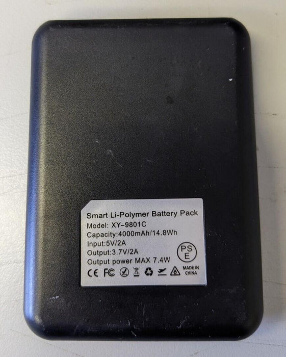 Smart Li-Polymer Battery Pack Model: XY-9801C 4000mAh 3.7V