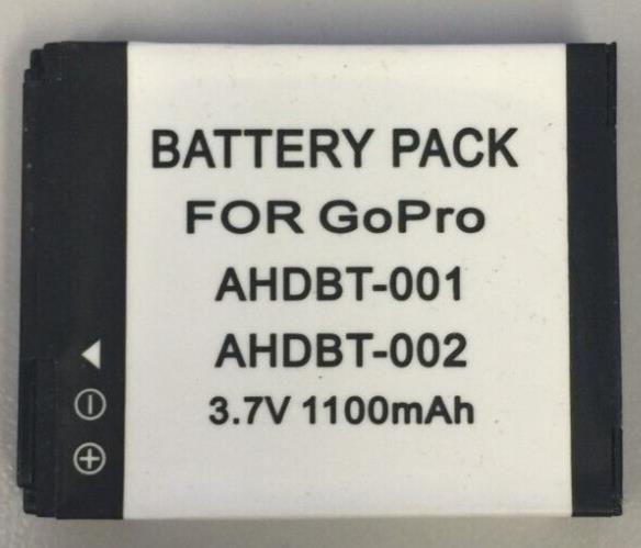 Battery For GoPro Hero2 AHDBT-001 AHDBT-002 New