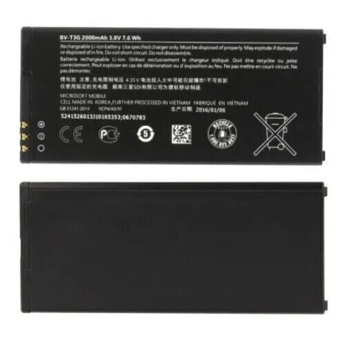 Battery BV-T3G Nokia Microsoft Lumia 650 2000 mAH New Original 100% Genuine