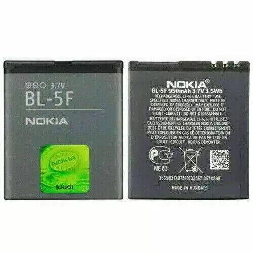 GENUINE BL-5C BATTERY 1020mAh FOR NOKIA 106 1100 1600 2300 6230 6630 UK STOCK