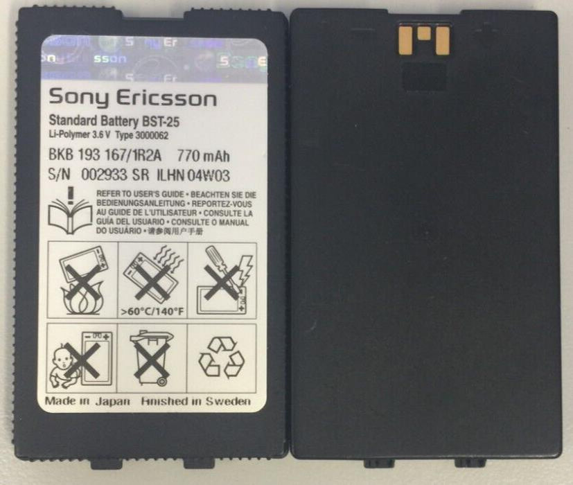 Original Battery SONY BST-25 SONY ERICSSON * T610 T630 T608 T616 T606 T618 T628