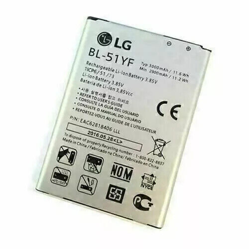 New LG BL-51YF Battery 3000mAh 11.6Wh For LG G4 H815 Dual LTE H819