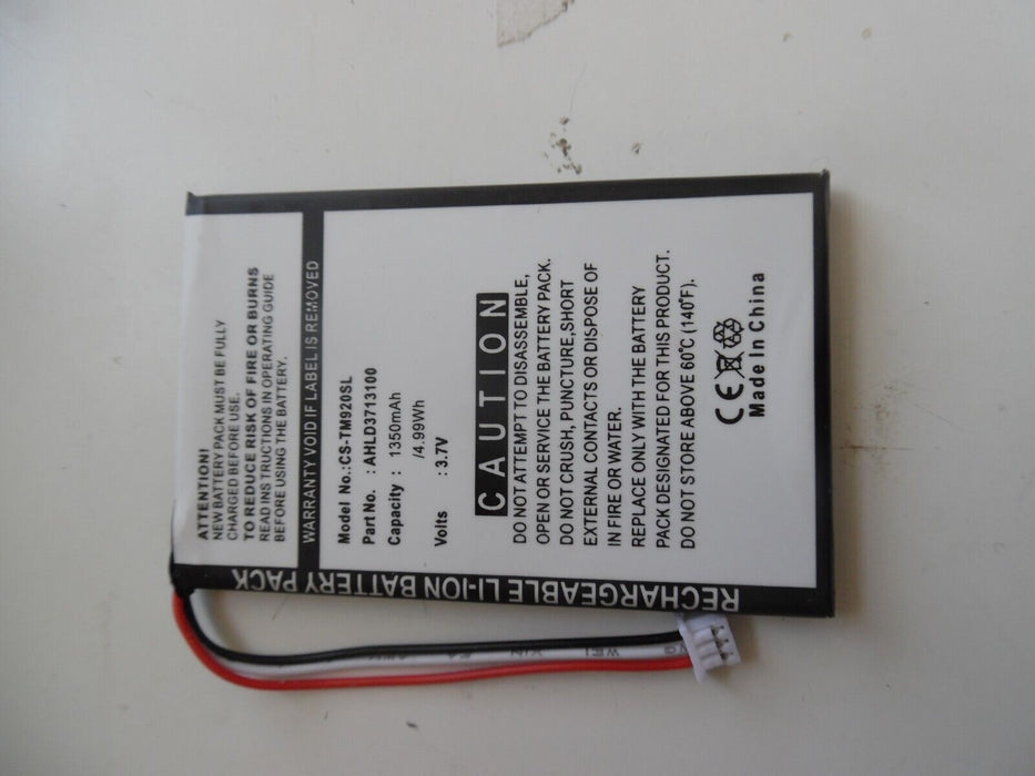 TM920SL BATTERY FOR TOMTOM GO, 520, 720, 920 & 520T, 720T, 920T