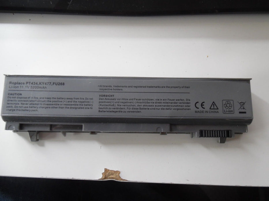Battery for Dell Latitude E6400 E6410 E6500 E6510 4400mAh DE09 PT434 W1193 4M529