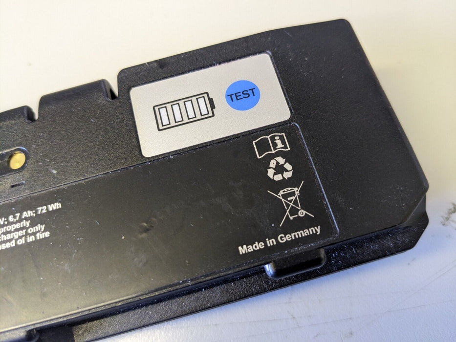 Drager X-plore 8000 High Capacity Battery R59585 10.8V 6.4Ah