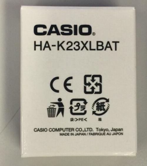 Genuine Casio HA-K23XLBAT Battery NEW