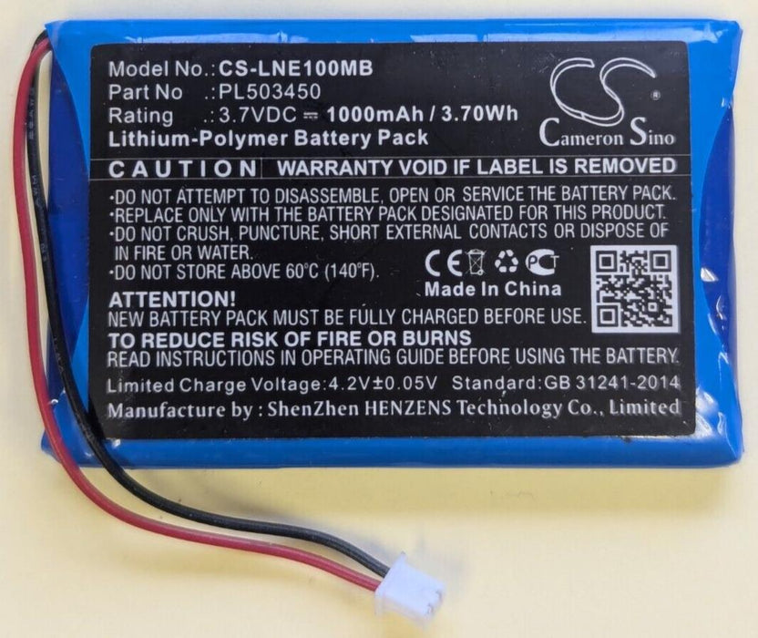 CAMERON SINO BabyPhone Battery Luvion CS-LNE100MB 1000mAh