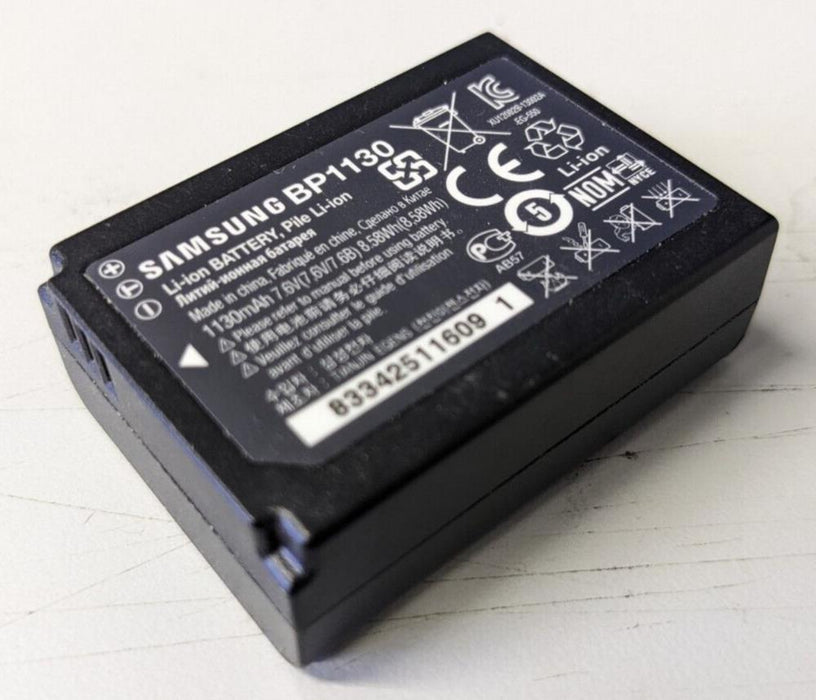 Samsung BP1130 Battery 1130mAh for Samsung NX Series USED