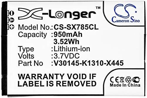 CS-SX785CL Battery 950mAh compatible with [Unify] 52-S2352-R141, L30250-F600-C23