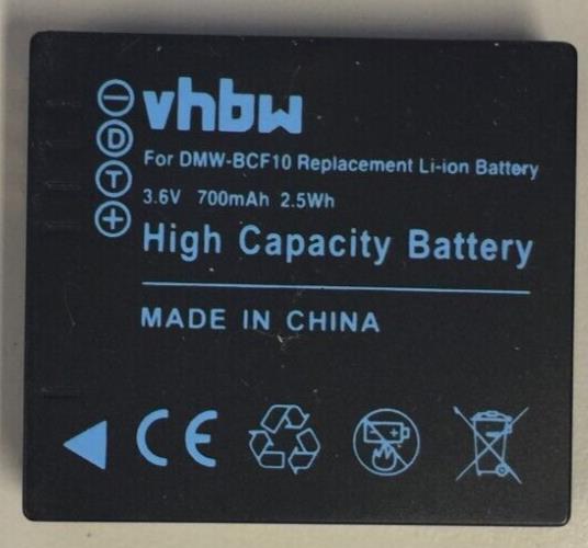 DMW-BCF10  Battery CGA-S/106C FOR Panasonic FS8 FS30 FS32 FS62
