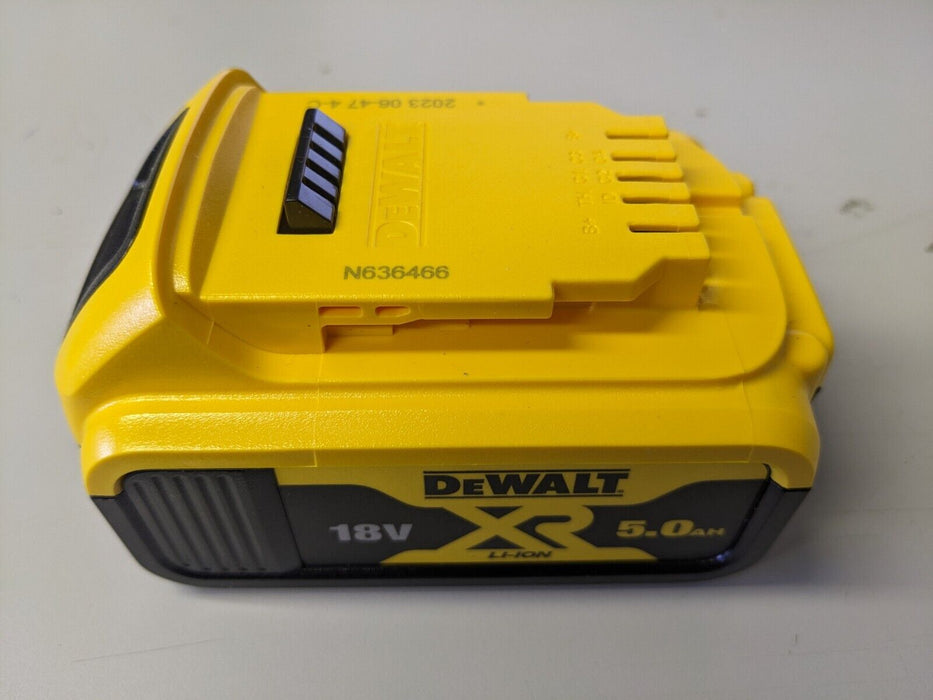 DeWalt DCB184 18v 5.0Ah Li-Ion Battery XR Range Lithium LED Charge Indicator