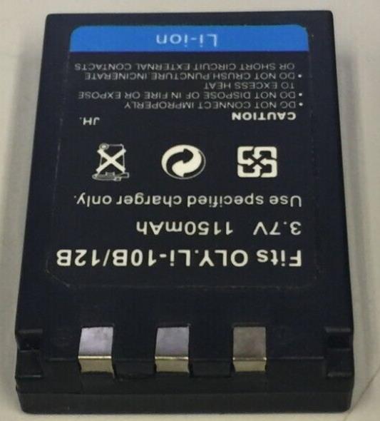 Battery For OLYMPUS LI-10B Camera Battery 1150mAh