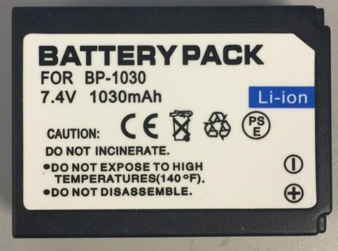 Samsung Replacement BP1030 Battery 1030mAh for Samsung NX Series NEW