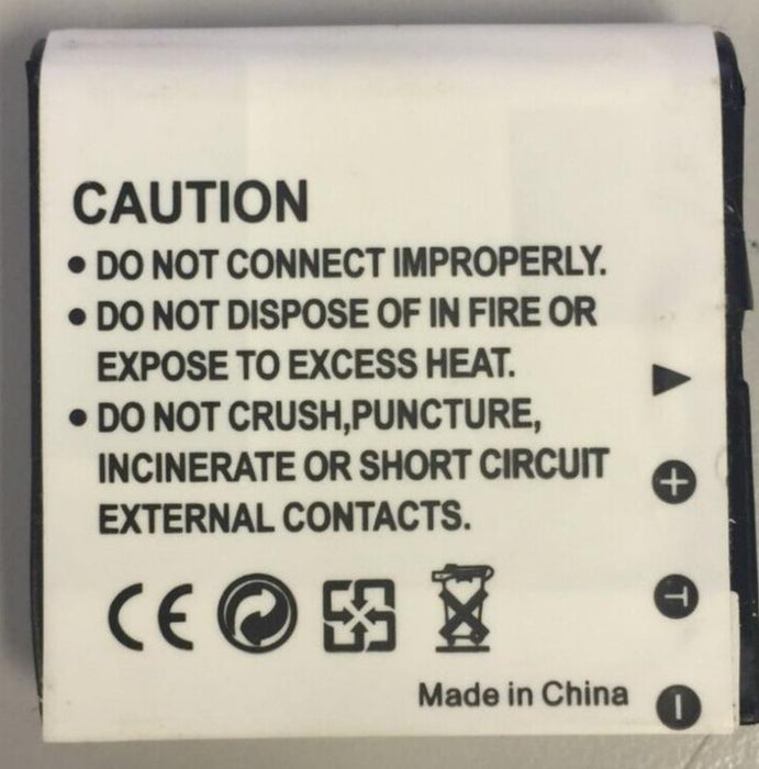 Replacement Battery for Casio NP-40, NP-40DCA, NP-40DBA, Exilim Zoom 900mAh