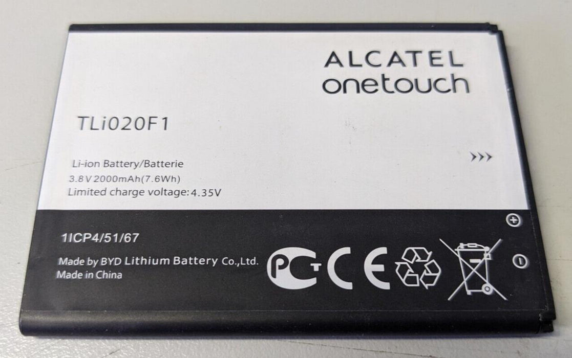 Alcatel TLi020F1 2000mAh Battery for Alcatel NEW