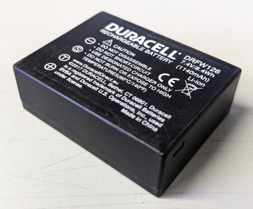 Replacement NP-W126 Battery 1140mAh for Fuji NEW