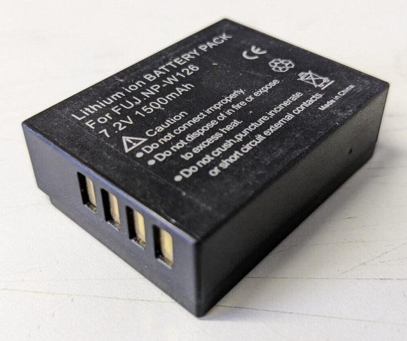 Replacement NP-W126 Battery 1500mAh for Fuji NEW