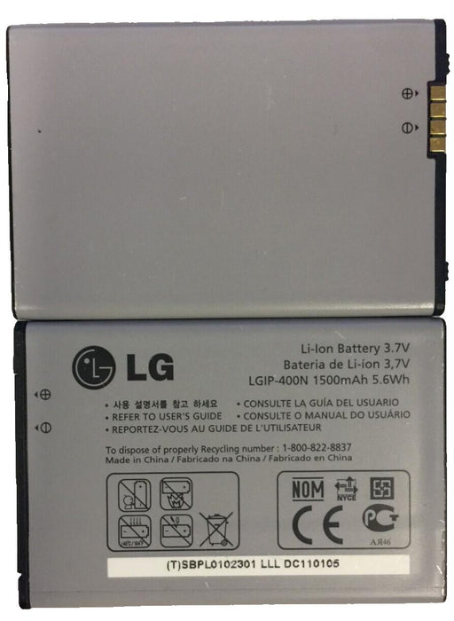 LGIP-400N Genuine Battery LG GW620 GT540 GW820 GW880 GM750 P500 OPTI