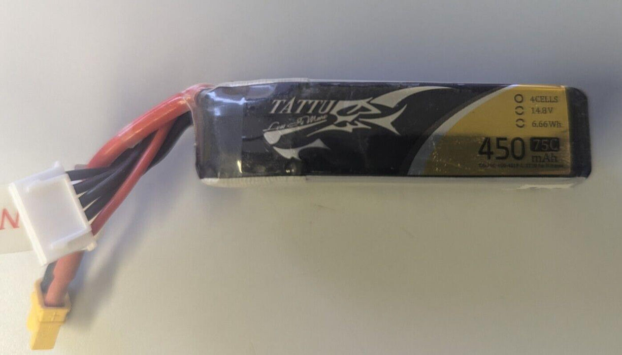 Tattu 450mAh 75c 4S1P Battery