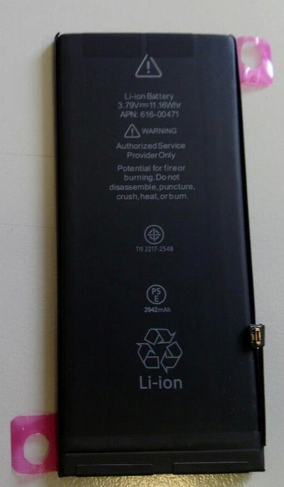 iPhone XR Replacement Battery 2942mAh with Adhesive 616-00471