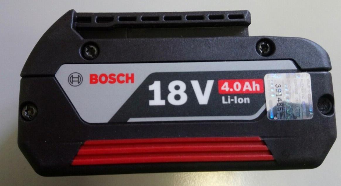 Bosch Professional 18V 4.0Ah Rechargeable Battery Boxed USED