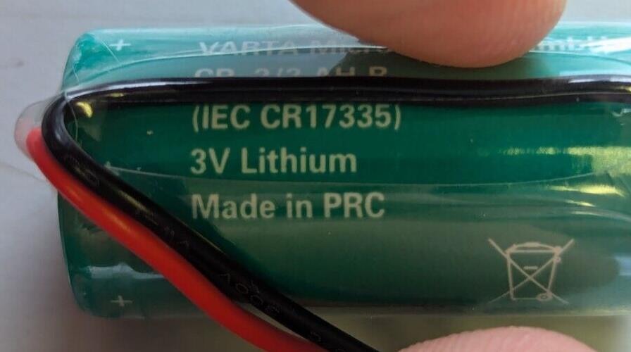 Varta  MicroBattey GmbH CR 2/3 AH 3v VOLT LITHIUM BATTERY BATTERIES NEW