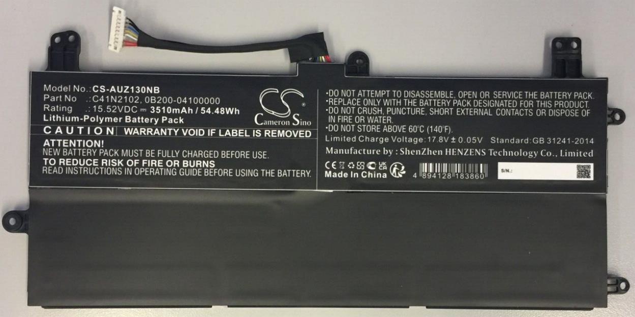 ASUS Laptop Battery CS AUZ130NB
