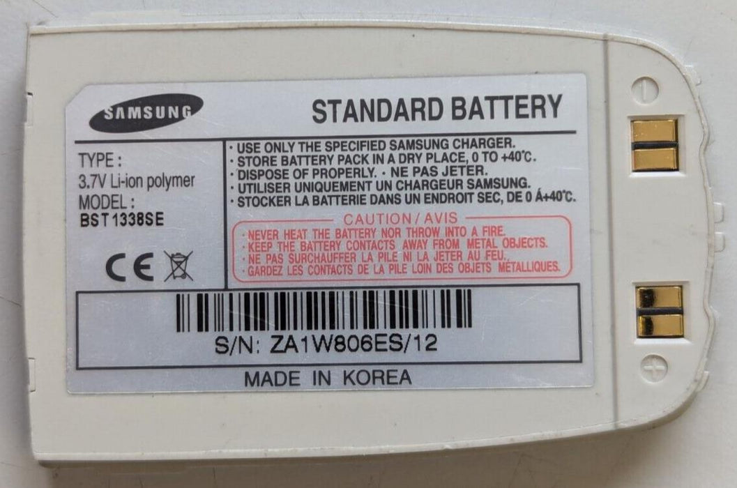 Samsung Battery BST1338SE Used