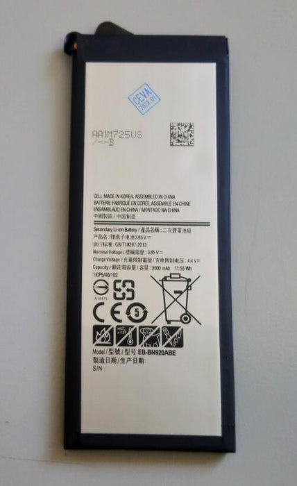 New For Samsung Galaxy Note 5 Replacement Battery EB-BN920ABE 3000mAh