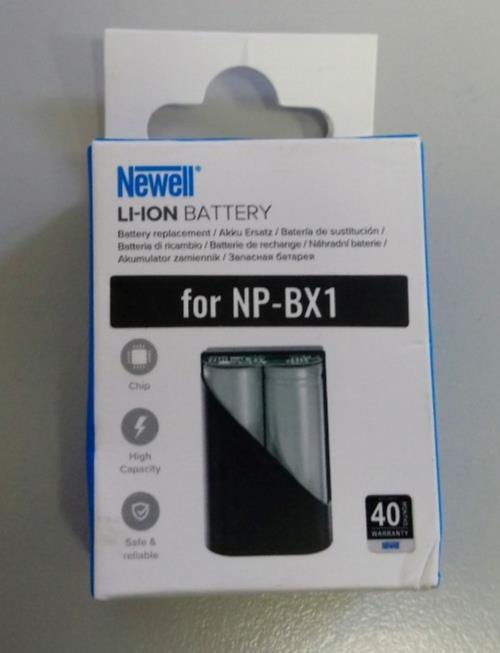 New Newell Sony NP-BX1 Replacement Lithium Battery - 1240mAh