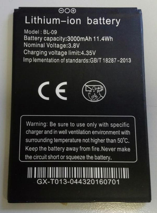 BL-09 NEW Original Battery For THL T9 Pro - 3000mAh