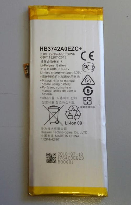 For Huawei P8 Lite ALE-L21 HB3742A0EZC+ Replacement Battery 2200mAh 4.35v