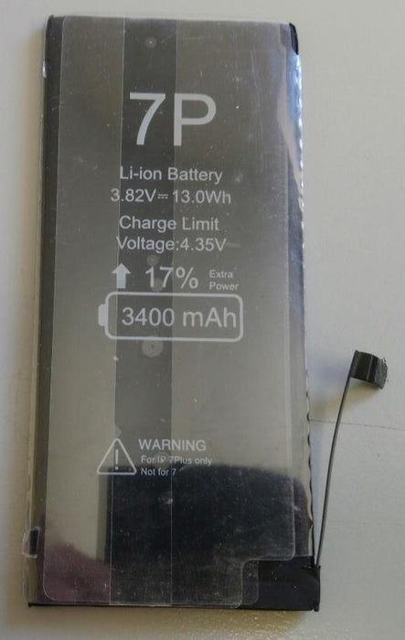 New Replacement battery for iPhone 7 Plus only - 3400mAh