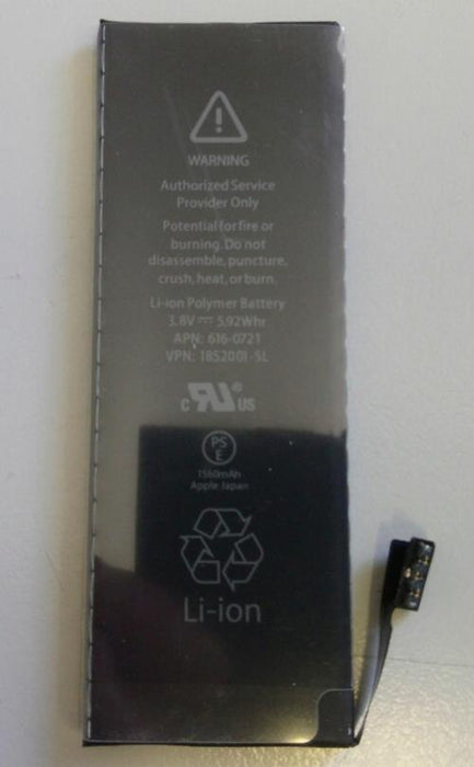 For iPhone 5S Replacement Battery 616-0721  1560mAh