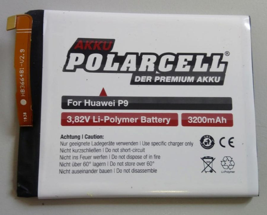 Polarcell Battery For Huawei P9 3200mAh