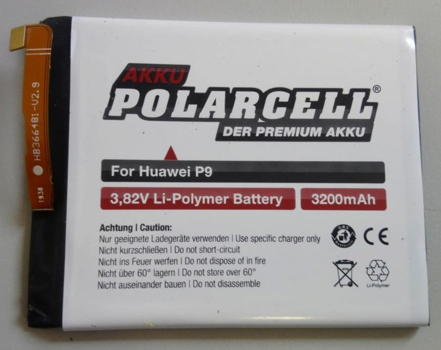Polarcell Battery For Huawei P9 3200mAh