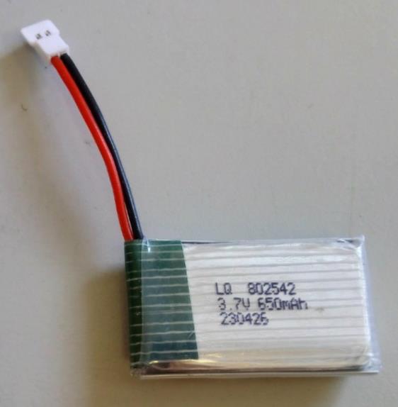 802542 Battery - 650mAh