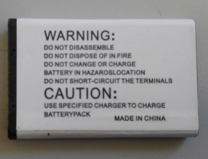 Retevis BL22 Battery 3.7v 1000mAh