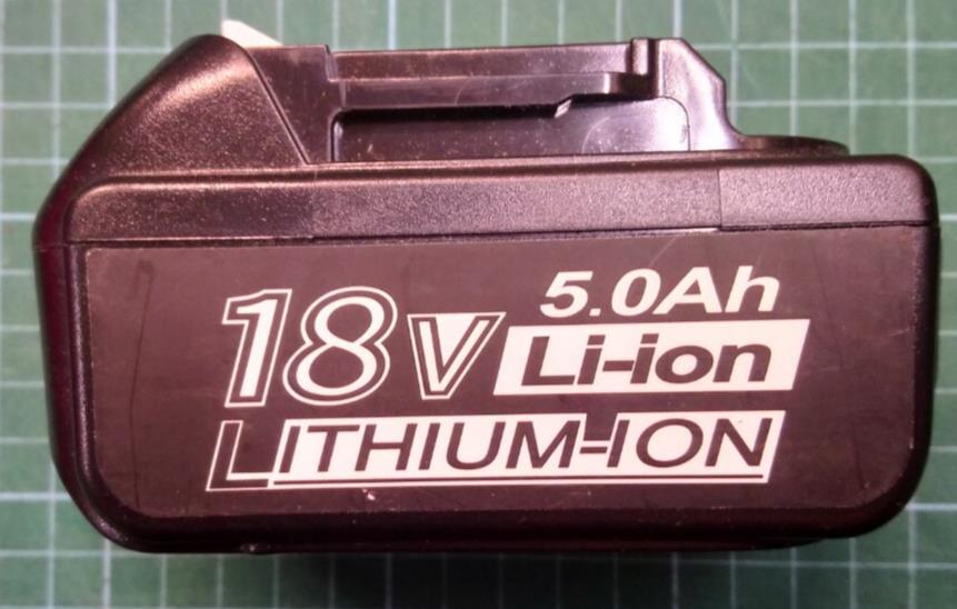 Tenblutt Replacement battery For Makita BL1830 18V 5.0Ah Used