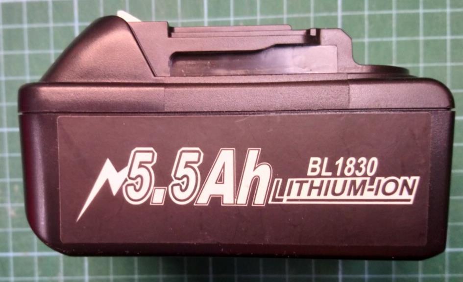 Replacement battery For Makita BL1860B 18V 5.5Ah