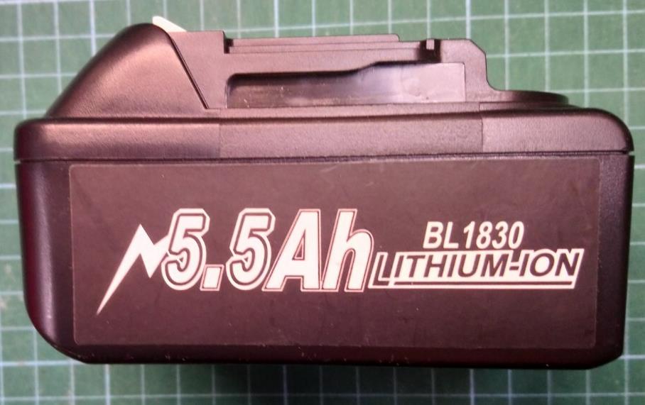 Replacement battery For Makita BL1860B 18V 5.5Ah