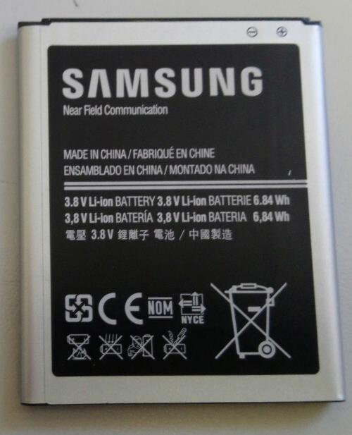 Used Samsung GALAXY Ace 3  Battery B105BE 1800mAh
