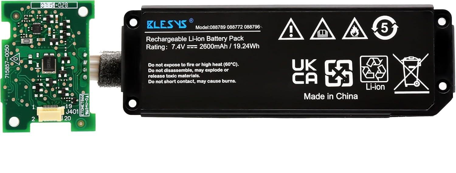 BLESYS 7.4V 2600mAh battery FOR Bose SoundLink Mini 2, Mini II Speaker