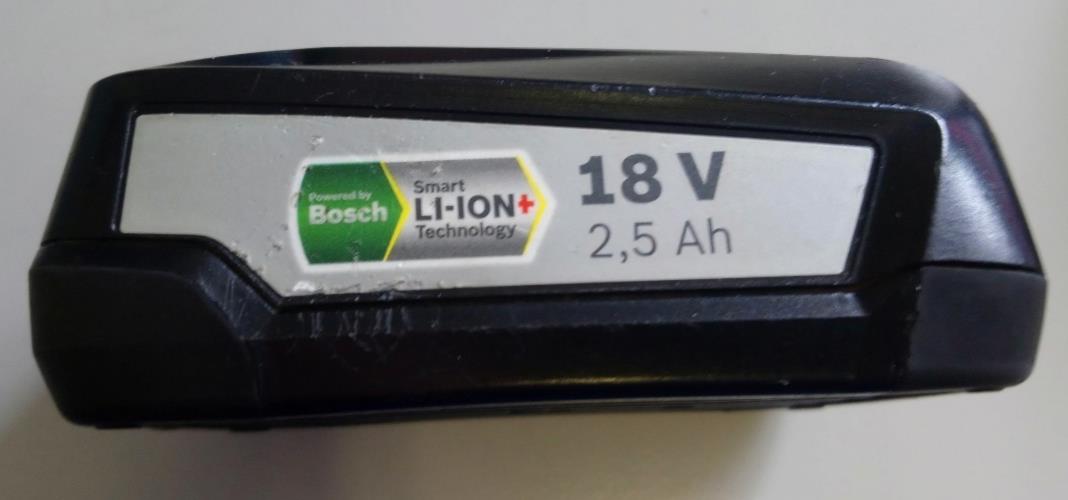 Bosch 18v 2.5mAh Lithium-Ion Battery Power4All Used