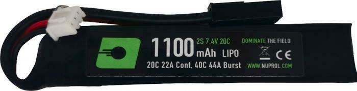 Nuprol Power Lipo Battery 1100mAh 20c 11.1v 3s Stick Type