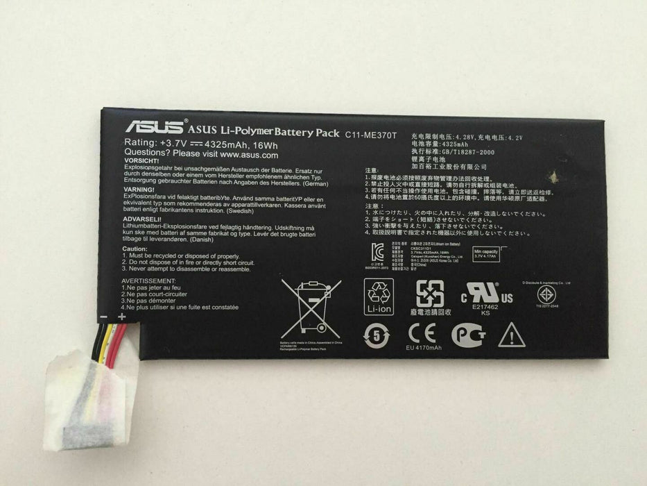 C11-ME370T New Original 4325mAh Battery Batteria for ASUS Google Nexus 7 Table