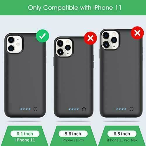 Battery Case for iPhone 11, 【6800mAh High Capacity 】 Charger Case